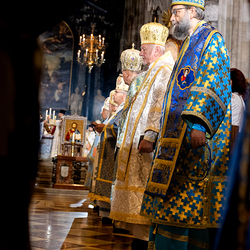 byzantinisches Pontifikalamt Stephansdom