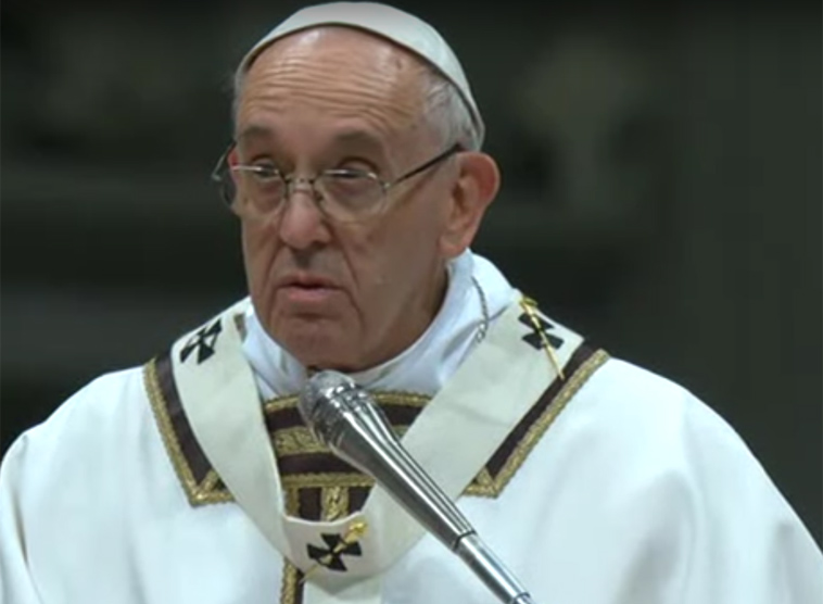 Papst Franziskus / screenshot ctv